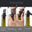 JWDX Wine Stopper Clearance! Red Wine Stopper Pumping Fresh Keeping Stopper Manually Press Down Wine Bottle Stopper Champagne Stopper Wine Vacuum Wine Stopper, Include 1X Wine Bottle Stopper White