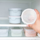 JWDX Storage Containers Clearance! Simple Refrigerator Preservation Box Small Lunch Box Kitchen Lunch Box Plastic Storage Box Sealed Box for Lunch Kitchen Arrangement, Include 1* Bento Box B