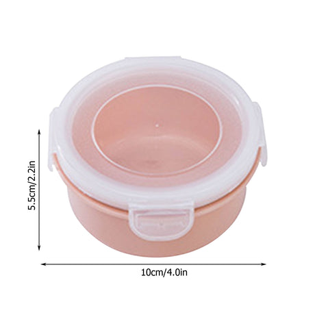 JWDX Storage Containers Clearance! Simple Refrigerator Preservation Box Small Lunch Box Kitchen Lunch Box Plastic Storage Box Sealed Box for Lunch Kitchen Arrangement, Include 1* Bento Box C