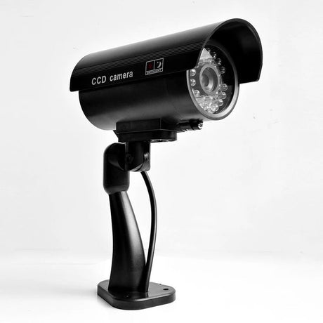 JWDX Office and Craft and Stationery Clearance! Fake Camera Simulation Waterproof Security Cctv Surveillance Camera, Surveillance Camera Cctv Camera Dummy Office and Stationery, include 1X Camera Black