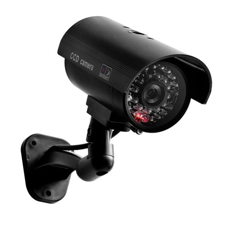 JWDX Office and Craft and Stationery Clearance! Fake Camera Simulation Waterproof Security Cctv Surveillance Camera, Surveillance Camera Cctv Camera Dummy Office and Stationery, include 1X Camera Black