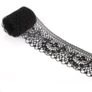 Decorative Table Banner Clearance! Ttybhh Non-Elastic Lace Black Width 4010 Yards/Pack, 10Yards Fabric Ribbon Embroidered Mesh Net Lace for Needlework Sewing Wedding Applique Dresses Bows Decor Black