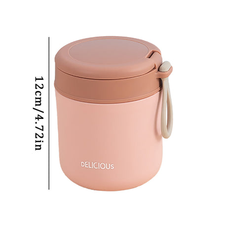 Clearance Back to School Supplies! JWDX 304 Stainless Steel Thermos Cup Children'S Milk Cup Pastoral Style Soup Pot Green A (Include: 1*Thermos Cup) Clearance Sale Green