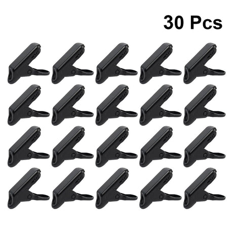 SWETRACE Tent Accessories Black For Outdoor Adventures 30Pcs