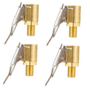SWETRACE Thread Air Chuck Brass 4Pcs 1.1In