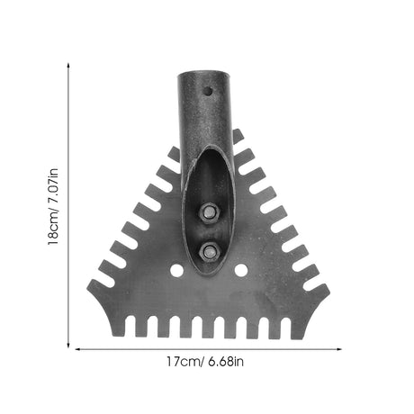 SWETRACE 1Pack Metal Ice Chopper Tool Heavy Duty Frost Removal for Household Winter .07X6.68X1.97in