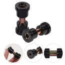 SWETRACE Golf Cart Bushing Kit 8Pcs Iron Rubber Heat Treatment Precise Processing Stable
