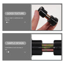 SWETRACE Golf Cart Bushing Kit 8Pcs Iron Rubber Heat Treatment Precise Processing Stable