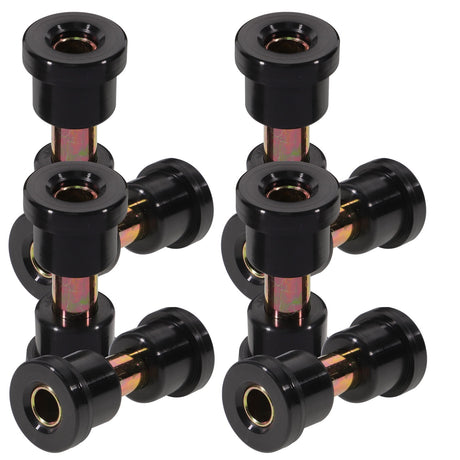 SWETRACE Golf Cart Bushing Kit 8Pcs Iron Rubber Heat Treatment Precise Processing Stable