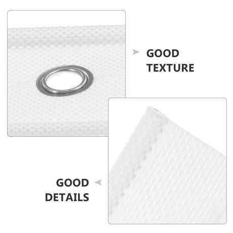 SWETRACE 6Pcs Awnings Tool for RV Canopy and Garden Parties White 1.97X1.97X0.28in