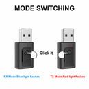 4 IN 1 5.0 Bluetooth Adapter USB Wireless Bluetooth Sender Receiver Music Audio for TV Portable 3.5mm AUX Adaptor
