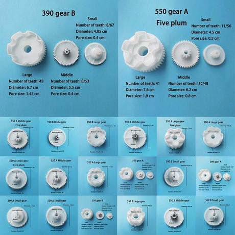 Plastic Gear For Gearbox 550 And 390 ChildrenS Electric Car Kid Ride On Toy 390 B Small Gear Smile Home