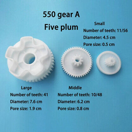Plastic Gear For Gearbox 550 And 390 ChildrenS Electric Car Kid Ride On Toy 390 B Small Gear Smile Home