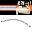 1Pc Air Compressor Tube Stainless Steel 350Mm Air Compressor Flexible Hose Air Pump Check Valve Connecting Pipe Smile Home