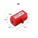 1Pc Electrical Plug-Lock Box Safety Tools For Electrical Industrial Household Plug-Power Lock Device Plastic Abs Safety Tools M Smile Home