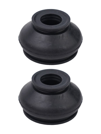 Universal Rubber Dust Cover Ball Joint Boots Track Rod End Set Of 2 For Car Suspension