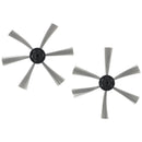 Compatible Side Brushes for Robot Vacuum Cleaners, Brushes for Mini and Smart Models, Round Shape 2pcs