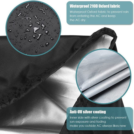 Waterproof Outdoor Prep Movable Dining Cart Pizza Oven Patio Grill Table Cover 104*61*81Cm Smile Home 140*61*81Cm