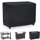 Waterproof Outdoor Prep Movable Dining Cart Pizza Oven Patio Grill Table Cover 104*61*81Cm Smile Home 140*61*81Cm