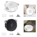 Smart Robot Vacuum Cleaner With Self-Charging App Control Multiple Cleaning Modes For Home Floors White Or Black Black black