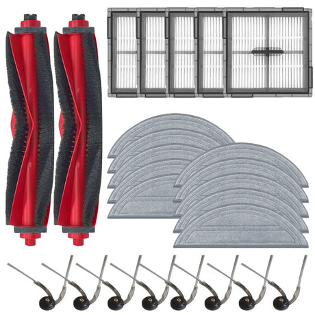 Main Side Brush Filter Mop Cloth Kit For Roborock Q10 S5/Q10 S5+/Q10 VF/Q10 VF+/Q10V/Q10V+ Vacuum Cleaner Tools Spare Parts B