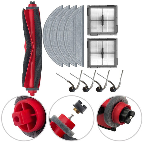 Main Side Brush Filter Mop Cloth Kit For Roborock Q10 S5/Q10 S5+/Q10 VF/Q10 VF+/Q10V/Q10V+ Vacuum Cleaner Tools Spare Parts B