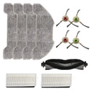 Essential Main Brush Filters Mop Cloth Kit for AIRROBO P30 Vacuum Cleaner A