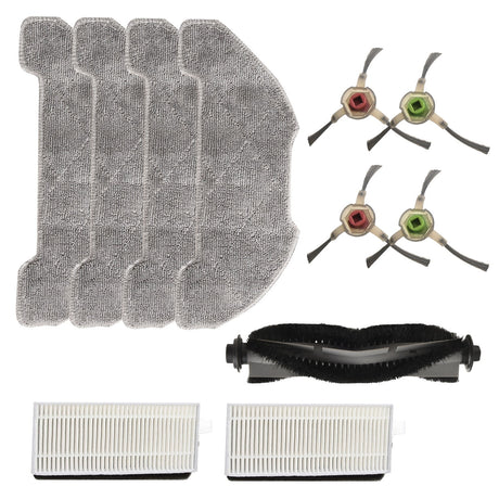 Essential Main Brush Filters Mop Cloth Kit for AIRROBO P30 Vacuum Cleaner A