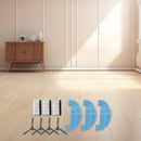 Complete Set of Replacement Accessories for Loorow AT800 3In1 Robot Vacuum Includes Brushes and Mop Pads for Effective Cleaning