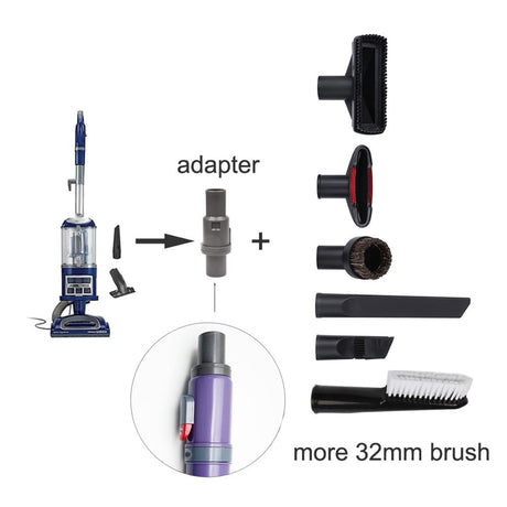 Vacuum Parts Adapter Brush NV352 Plastic Vacuum Accessories For Shark NV350