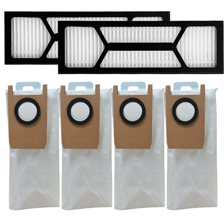 6/12pcs Filter Dust Bag Kit For Eufy S1 Pro Vacuum Cleaner Spare Parts Household Supplies Cleaning Tools Sweeper Accessories A