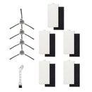 5pcs Filters With 4pcs Side Brush For Lefant M1/M2 Pro Robot Vacuum Cleaner Cleaning Brush Replacement Cleaning Tools Parts