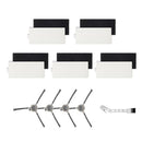 5pcs Filters With 4pcs Side Brush For Lefant M1/M2 Pro Robot Vacuum Cleaner Cleaning Brush Replacement Cleaning Tools Parts