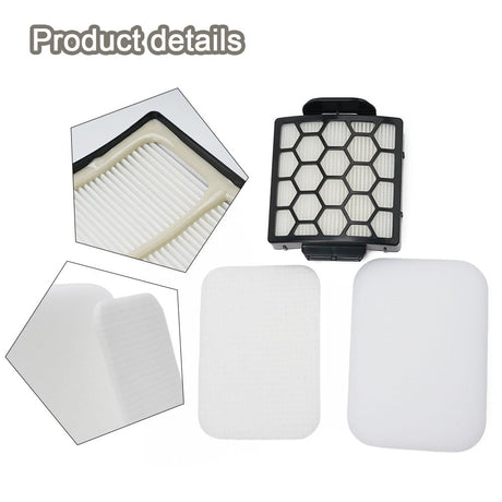 1Sets Filters For Shark Navigator Pet Plus NV150 NV251 NV255-M Self-Cleaning Brushroll Pet Pro ZU62 ZU62C ZU60 Uprights