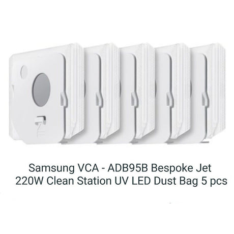 For SamSung For BESPOKE Jet VCA-ADB95B 220W Clean Station Dust Bag 5pcs Cleaning Robot Accessories Rotating Mop