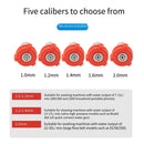 Car Washing Machine 1/4 Nozzle High Pressure Nozzle Fan-Shaped Quick Fittings 2.0 mm