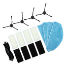 Main Roller Brush For Tikom G8000 Pro/Honiture G20 Vacuum Cleaner Accessories Roller Side Brush Filter Mop Cloths Sweeper Part E