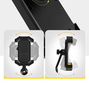 Adjustable Motorcycle Phone Holder With Silicone Protection For Secure Locking Pink