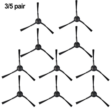 6/10Pcs Side Brushes For Laresar Evol 3 Robot Vacuum Cleaner Cleaning Brushes Spare Parts Sweeper Side Brush Accessories 6 PCS