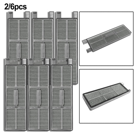 2/6 Pcs Robot Vacuum Cleaner Spare Part Filter For Mova G30/G30 Ultra/G30 Pro/G20 Master Replacement Robot Sweeper Spare Part 6 PACK