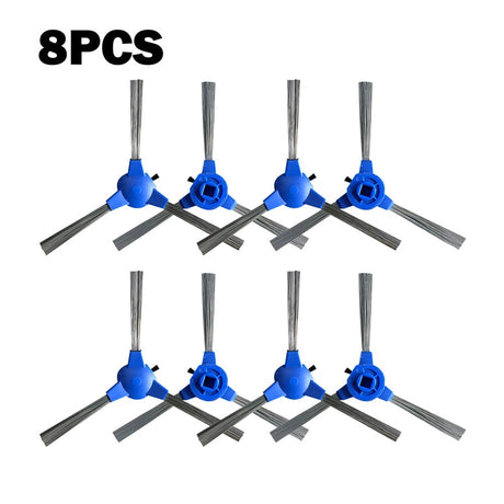 8Pcs Side Brushes For Ionvac Smartclean 2000 Robovac Vacuum Cleaner Household Vacuum Cleaner Brush Replace Attachment As Shown