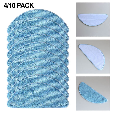 For Bobsweep For Bob Pethair For Replacement Mopping Cloth Vacuum Cleaner Spare Parts Sweeper Cleaning Accessories Replacement 10 PACK