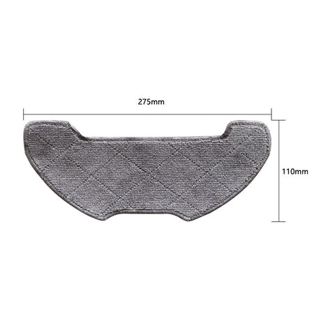 Replacement Mop Cloth Rag Mopping Cloths For Kingke Vacuum Sweeper Accessories As Shown