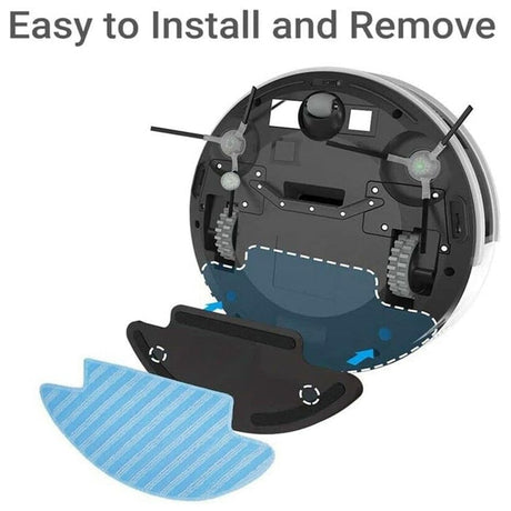 Side Brush Robot Vacuum Cleaner Accessories Robot Replacement Sweeper Tools Mop Pad Replacement Part Filters for Lefant