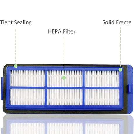 10PCS Filters Robot Vacuum Cleaner Part Accessories Robot Replacement Sweeper Tools Plastic Sweeping Robot Part Filters