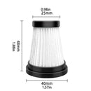 Vacuum Cleaner Accessories Washable Pre-motor Filter Sweeper Replacement Filter