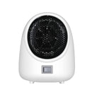 Space heater,Portable Quiet Desk Heater,Energy-Saving Bathroom Heater,Tipping and Overheating Protection,Fast Heating Small Space Warmer ABS PPS Energy Saving Indoor Decor for Desk White