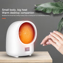 Space heater,Portable Quiet Desk Heater,Energy-Saving Bathroom Heater,Tipping and Overheating Protection,Fast Heating Small Space Warmer ABS PPS Energy Saving Indoor Decor for Desk White