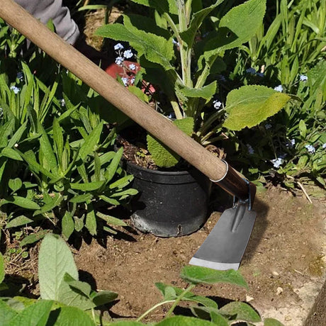 Cetilox Outdoor Hoe Garden Tool -Garden Hula Hoes for Weeding Gardening - Weeding Loop Stirrup Hoe for Planting Vegetables Flower Hoes - Planting Vegetables Flower Hoes Without handle A