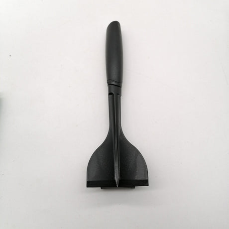 Manual Hamburger Meat Chopper Stirrer - Long Handle Chopper for Mixing Cutting, Egg Salad, Mashed Potato Red, Heat Resistant Meat Masher for Ground Beef, Hamburger Meat, Kitchen Tool black